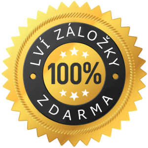 Lví záložky zdarma